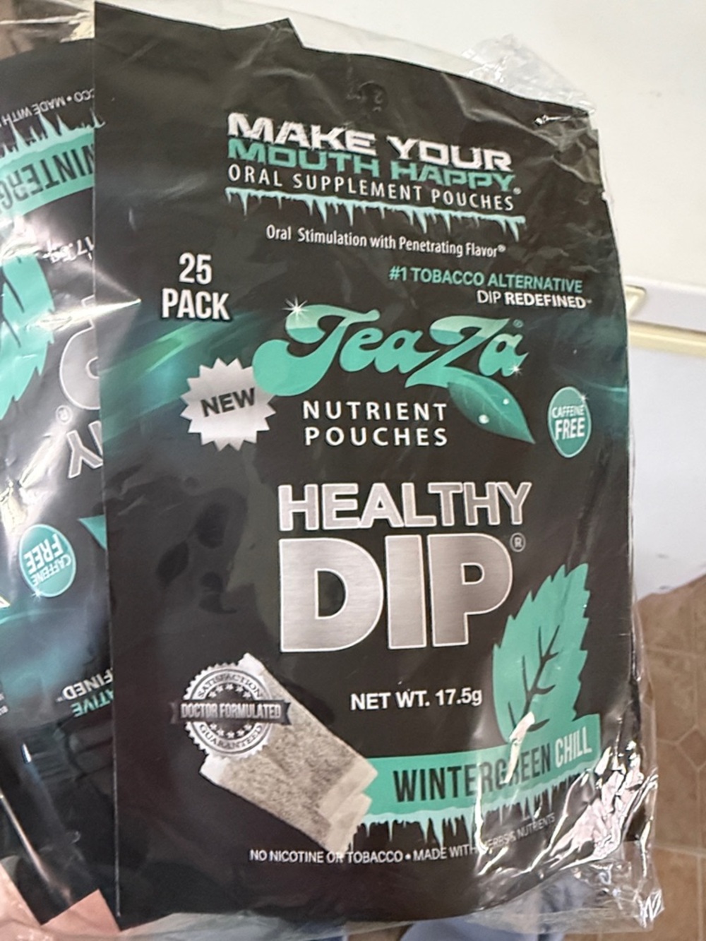 3 teaza nutrient pouches